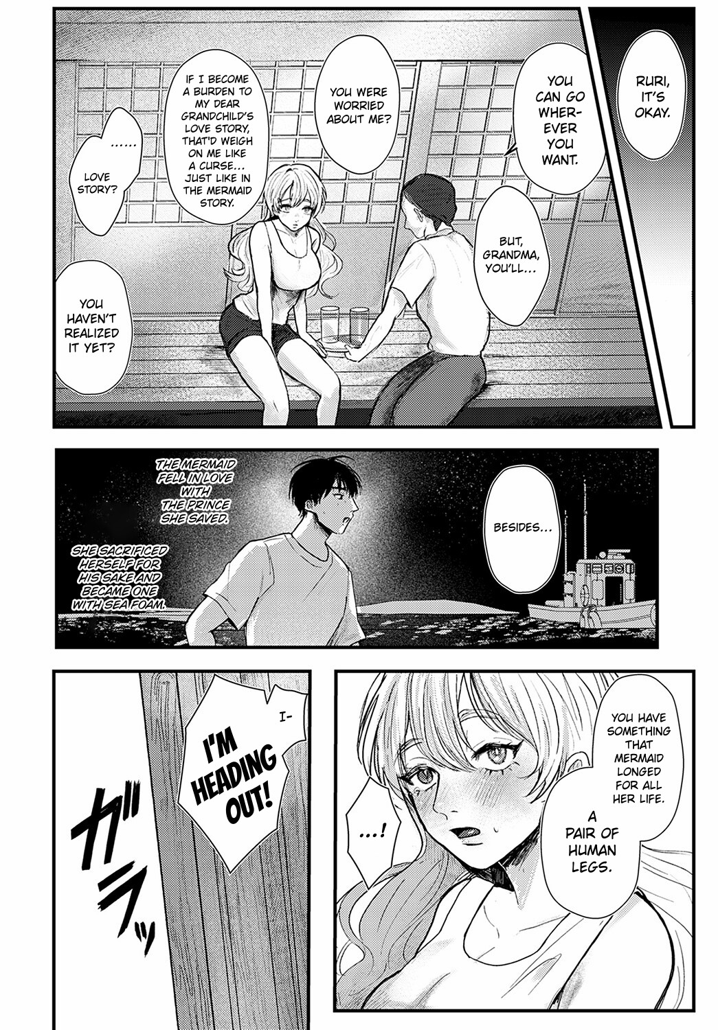 Hentai Manga Comic-Before You Become Sea Foam-Read-14